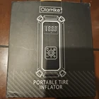 Olarhike Cordless Tire Inflator Portable Air Compressor, 150PSI Dual Power, New. Price: $29.22.