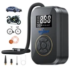 Air Compressor Portable Bicycle Pump Car Tire Inflator With Led Light 4000MAH... New. Price: $56.37.