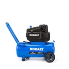 Kobalt 8-GALLON Portable Electric 150 Psi Horizontal Air Compressor New. Price: $199.00.