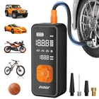 Zuzee Tire Inflator Portable Air Compressor 150PSI Pump - Orange/black Used. Price: $42.19.