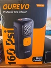 Gurevo Portable Tire Inflator Cylinder & 6X Fast Inflation, 160 Psi GU220 Pro New. Price: $25.00.