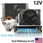 Mieligo 12V Electric Air Conditioner Underdash Auto Car A/c Kit Compressor Unit New. Price: $489.94.