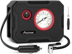 12V Tire Inflator Portable Air Compressor, Car Pump W/display Gauge New. Price: $44.77.