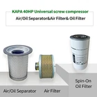 Kapa Screw Air Compressor Maintenance Kit 40HP Oil Separator Filter New. Price: $396.00.
