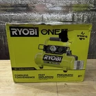 Ryobi P739 Portable INFLATION18 Volt Cordless Air Compressor New. Price: $140.00.
