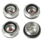 Rlecs 4PCS Air Compressor Sight Glass For Gearbox Pump Silver New. Price: $16.99.