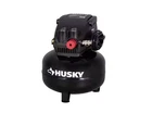 Husky 3 Gal. 120 Psi Portable Electric Oil-free Light Duty Pancake Read Describe Used. Price: $50.00.