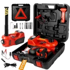 Electric Car Jack Kit 5 Ton 12V Floor With Impact Wrench And Tire Inflat... New. Price: $150.16.