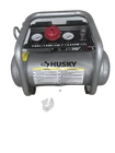 Husky 2 Gal. 135 Psi Portable Electric Oil-free Quiet Air Compressor W/ Gauges Used. Price: $208.88.