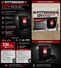 Pittsburgh 12V Portable Tire Inflator W/ Led Light & Gauge 35 Psi 70622 Open. Price: $30.00.