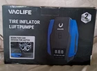 Vaclife VL701 12V Portable Air Compressor - Blue With Led Light New. Price: $30.00.