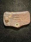 Vintage Bridgton Maine Advertising Leather Key Case Stevens Motors Inc. Ford Used. Price: $15.00.