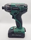 Masterforce 241-0425 18/20-VOLT Lithium-ion 1/4 Cordless Impact Driver W/battery Used. Price: $39.95.