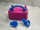 Voircoloria Electric Balloon Pump 600W Dual Nozzle Pink Model 73005 New. Price: $16.99.