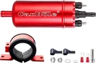 Carbole External Line Fuel Pump: 116 Psi High Pressure Unversal 12V Red New. Price: $47.23.