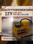Pittsburgh Portable Pump Inflator Light Duty 12V Pressure Gauge Balls Tubes Bike New. Price: $5.00.