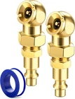 2-PACK Ball Foot Air Chuck Set, 1/4" Fnpt Closed Flow Tire Inflator... New. Price: $9.46.