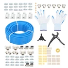 Compressed Air Line 3/4 200FT, Shop Kit, Compressor New. Price: $165.42.