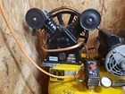 Cast Iron Air Compressor Pump 3.7 Hp V-style Single Stage 155 Psi Durable Tools New. Price: $249.95.