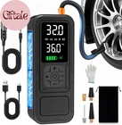 Y34 Tire Inflator Portable Air COMPRESSOR,4X Faster INFLATION,6000MAH CORDLESS/1 New. Price: $91.41.