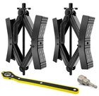 2PCS Camper Wheel Chock Stabilizer For Rv Travel Trailer, Heavy Duty Tire ... New. Price: $54.92.
