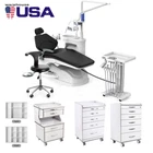 Dental Unit Chair Computer Controlled Dc Motor / Mobile Storage Cabinet Cart New. Price: $373.99.