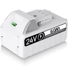 Pack 6.0AH Li-ion Battery For Snow Joe Sun Ion+ 24VBAT-LTX 24VBAT-LTW New. Price: $32.99.