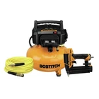Bostitch BXCM1KIT18SP 6 Gal 150 Psi Air Compressor W/ Brad Nailer New. Price: $241.63.