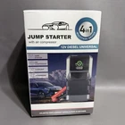 Giatero Q13 Jump Starter Air Compressor Power Bank Flashlight In 4000A Open. Price: $39.99.