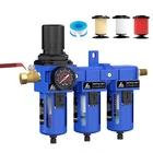 Atiny 1/2" Npt Air Compresssor Water Separator, 3 Stage Dryer System ... New. Price: $160.30.