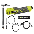 Usb Lithium Cordless Bike And Ball Pump Inflator Kit With 2.0 Ah Bat New. Price: $44.40.