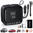 Tire Inflator Portable Air Compressor, Nexpow 150PSI 12V Dc Pump With Dua... New. Price: $48.59.