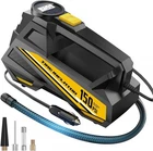 Flykid Tire Inflator Air Compressor 12V Dc 150 Psi, 3 Nozzle Adaptors, Led New. Price: $29.99.