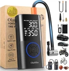 Olarhike Tire Inflator Portable Air Compressor, Smart Dual Hose System, 160PSI New. Price: $58.11.