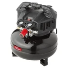 Hyper Tough Black 150 Psi Oil-free Pancake Air Compressor 6 Gal New. Price: $109.00.