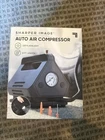 Sharper Image Auto Air Compressor 12V Dc For Car And Bike Tires, 120PSI New. Price: $18.99.