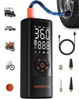 Tire Inflator Portable Air Compressor With Gauge, 150 Psi Mini Cordless Batte... New. Price: $26.50.