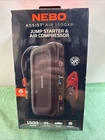 Nebo Assist Air 1500XP Portable Jump Starter & Compressor NEB-JMP-0005 New. Price: $110.00.
