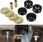 9.4102G Universal Body Mounts Bushings Isolators Kit Set Polyurethane (black) New. Price: $36.99.