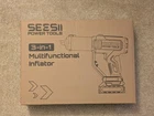 Seesii 150PSI 3-IN-1 Tire Inflator, Portable Air Compressor Vacuum & Led Light New. Price: $77.50.