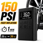 Portable Tire Inflator Air Compressor 150 Psi Cordless Auto Shut-off Digital Pum New. Price: $25.99.