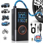 Qyqboon Tire Inflator Portable Air Compressor Cordless Mini Pump New. Price: $34.63.