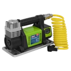 Sealey 12V Digital Tyre Inflator Mini Air Compressor With 2M Hose MAC04D New. Price: $137.53.