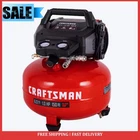 Craftsman 6-GALLON Portable Electric 150 Psi Pancake Air Compressor New. Price: $113.90.