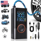 Qyqboon Tire Inflator Portable Air Compressor Cordless Mini Pump New. Price: $34.57.