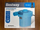 Bestway Sidewinder 110-120V Air Pump #62167E New. Price: $5.00.