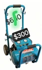 Makita MAC5200 5.2 Gal 3HP Portable Air Compressor 120V 140 Psi Used. Price: $169.95.