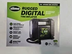 Portable Car Air Compressor, Rugged, Inflate Automatic Shut Off, Digital Display New. Price: $37.99.