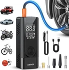 Tire Inflator Portable Air Compressor Cordless 12V Dc 150PSI Digital Gauge Led New. Price: $84.95.