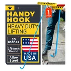 30" Handy Hook 3/8" Steel Manhole Cover Lifter Puller Septic Tank Tool New. Price: $59.47.
